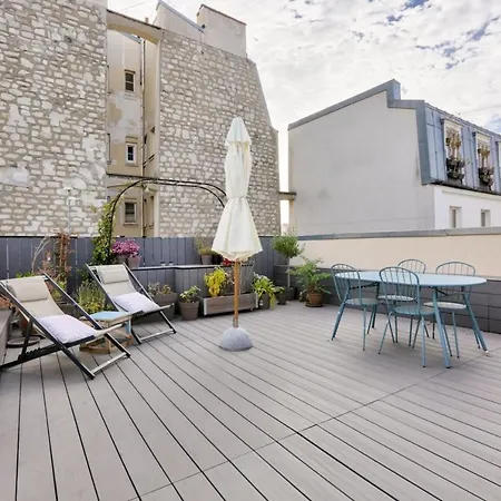 Charming For 4 In The Heart Of Montmartre Appartement